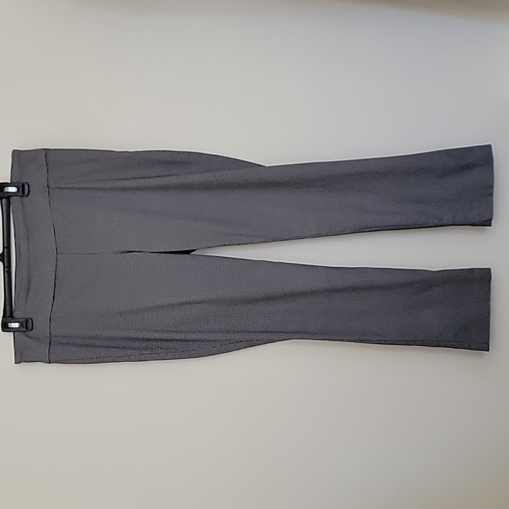 Hillary Radley Black & White Small Print Stretch Pants 14